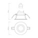 Picture of Astro Minima Slim GU10 Fire Rated IP65 Premium Downlight Matt White 1249034 Soft Light Egg crate inc 