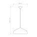 Picture of Astro Ginestra 400 Indoor Pendant in Light Grey 1361004 