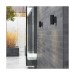 Picture of Astro Dartmouth Twin GU10 Outdoor Wall Light in Textured Black 1372014 