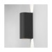 Picture of Astro Dunbar 255 LED Outdoor Wall Light in Textured Black 1384005 