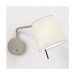 Picture of Astro Mitsu Wall Light Swing Arm LED w/o Shade & E27 Adjustable Switched IP20 12W 218x173x406mm Matt Nickel 