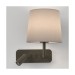Picture of Astro Side By Wall Light LED E27 2700K w/o Lamp c/w 4.1W Reading IP20 12W 180x200x159mm Bronze 