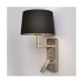 Picture of Astro Side By Wall Light LED E27 2700K w/o Lamp c/w 3.6W Reading IP20 12W 207x260x174mm Matt Nickel 