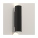 Picture of Astro Ava Wall Light 300 LED 2xGU10 w/o Lamp Dimmable IP44 2x6W 300x75x81mm Textured Black 