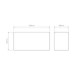 Picture of Astro Rectangle 250 Shade in White 5001005 