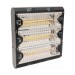 Picture of ATC Riviera 6kW Infrared Heater IPX5 Black 
