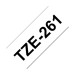 Picture of Brother TZE Laminated 36mmx8m Tape Black/White 