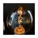 Picture of Endon 102622 Swirl E27 LED Lamp 190mm dia - Amber 