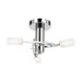 Picture of Endon 3 Light Semi-Flush In Polished Chrome 