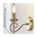 Picture of Endon 1 Light Wall In Antique Brass 