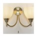 Picture of Endon 2 Light Wall In Antique Brass 