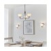 Picture of Endon 3 Light Chandelier In Satin Chrome 