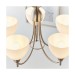 Picture of Endon 5 Light Chandelier In Satin Chrome 