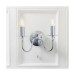 Picture of Endon 2 Light Wall In Chrome And Glass 