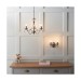 Picture of Endon 3 Light Chandelier In Antique Brass 