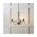 Picture of Endon 3 Light Chandelier In Antique Silver 