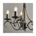 Picture of Endon 5 Light Chandelier In Antique Silver 