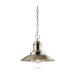 Picture of Endon Mendip Industrial Ceiling Pendant Light in Satin Nickel Finish 