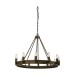 Picture of Endon Chevalier Ceiling Pendant Light in Aged Metal Finish 