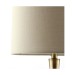 Picture of Endon Piccadilly Soft Brass Touch Table Lamp with Taupe Shade 
