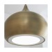 Picture of Endon Brosnan Single Ceiling Pendant Light in Matt Antique Brass 