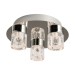 Picture of Endon Imperial Ceiling Flush Light with Glass Shades IP44 