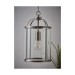 Picture of Endon Lambeth 1 Light Ceiling Pendant In Satin Nickel And Clear Glass 