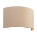 Picture of Endon Obi 1 Light Semi Circular Wall In Natural Linen 