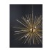 Picture of Endon Orta Nine Light Ceiling Pendant In Brushed Gold Effect 