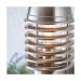 Picture of Endon Louvre PIR One Light Outdoor Wall In Brushed Stainless Steel 