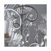 Picture of Endon Tabitha Eight Light Ceiling Pendant In Clear Crystal Glass And Chrome Plate 