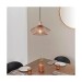 Picture of Endon Kimberley One Light Ceiling Pendant In Copper Plate 