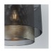 Picture of Endon Plexus Non Electric Shade In Matt Black And Antique Brass Plate Diameter: 250mm 