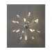 Picture of Endon Glacier Eighteen Light LED Ceiling Pendant In Chrome Plate & Clear Acrylic With Bubbles 