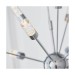 Picture of Endon Glacier Eighteen Light LED Ceiling Pendant In Chrome Plate & Clear Acrylic With Bubbles 