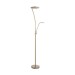 Picture of Endon Alassio Mother And Child Task Floor Lamp In Antique Brass 