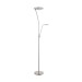 Picture of Endon Alassio Mother And Child Task Floor Lamp In Satin Chrome 