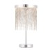 Picture of Endon Zelma One Light LED Table Lamp In Chrome Plate And Silver Effect Chain 