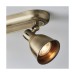 Picture of Endon Westbury 4 Light Ceiling Spotlight In Antique Brass Plate 