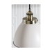 Picture of Endon Franklin 1 Light Ceiling Pendant In Satin Taupe Dia: 235mm 
