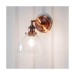 Picture of Endon Hansen 1 Light Wall In Aged Copper And Clear Glass 