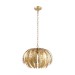 Picture of Endon Delphine 3 Light Ceiling Pendant In Gold Paint 