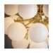 Picture of Endon Oscar 76499 Cluster 28 Light Pendant Brushed Brass Frame 
