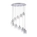 Picture of Endon Verina 12 Light Cluster Ceiling Pendant In Chrome Plate 