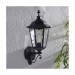 Picture of Endon Burford 1 Light Outdoor Wall In Matt Black Height: 490mm 