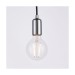 Picture of Endon Studio 3 Light Ceiling Pendant In Chrome Plate And Black 
