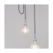 Picture of Endon Studio 3 Light Ceiling Pendant In Chrome Plate And Black 