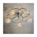 Picture of Endon Talia 5 Light Semi Flush In Chrome Plate And Clear Crystal Glass 