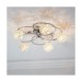 Picture of Endon Talia 5 Light Semi Flush In Chrome Plate And Clear Crystal Glass 