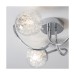 Picture of Endon Auria 3 Light Semi Flush Ceiling In Chrome Plate 